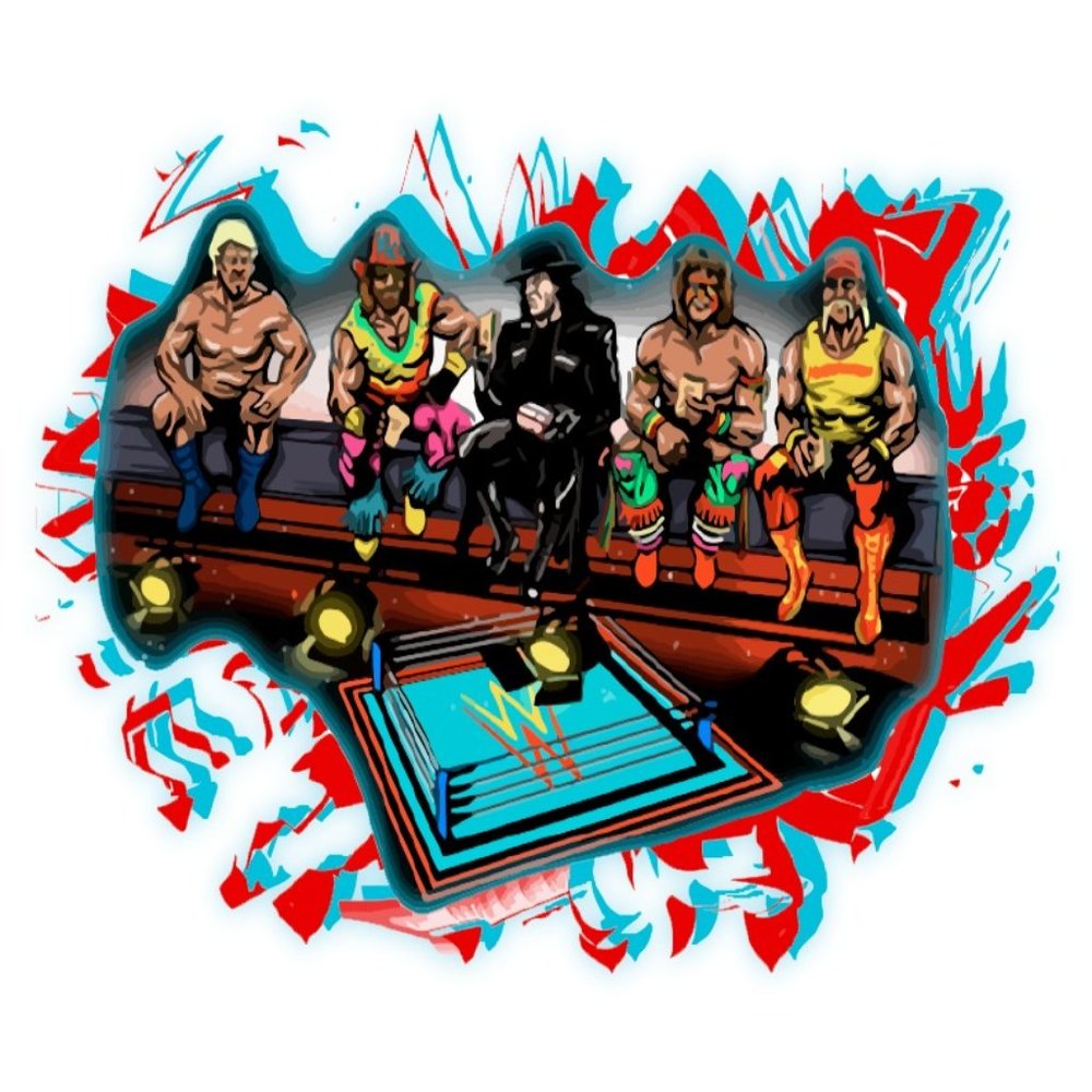 WRESTLERS PARODY OF FAMOUS PHOTO LUNCH BREAK SHIRT